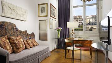 Uitzicht vanuit de kamer