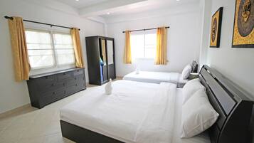 4 Bedrooms Pool Villa | 4 bedrooms, in-room safe, blackout curtains, rollaway beds