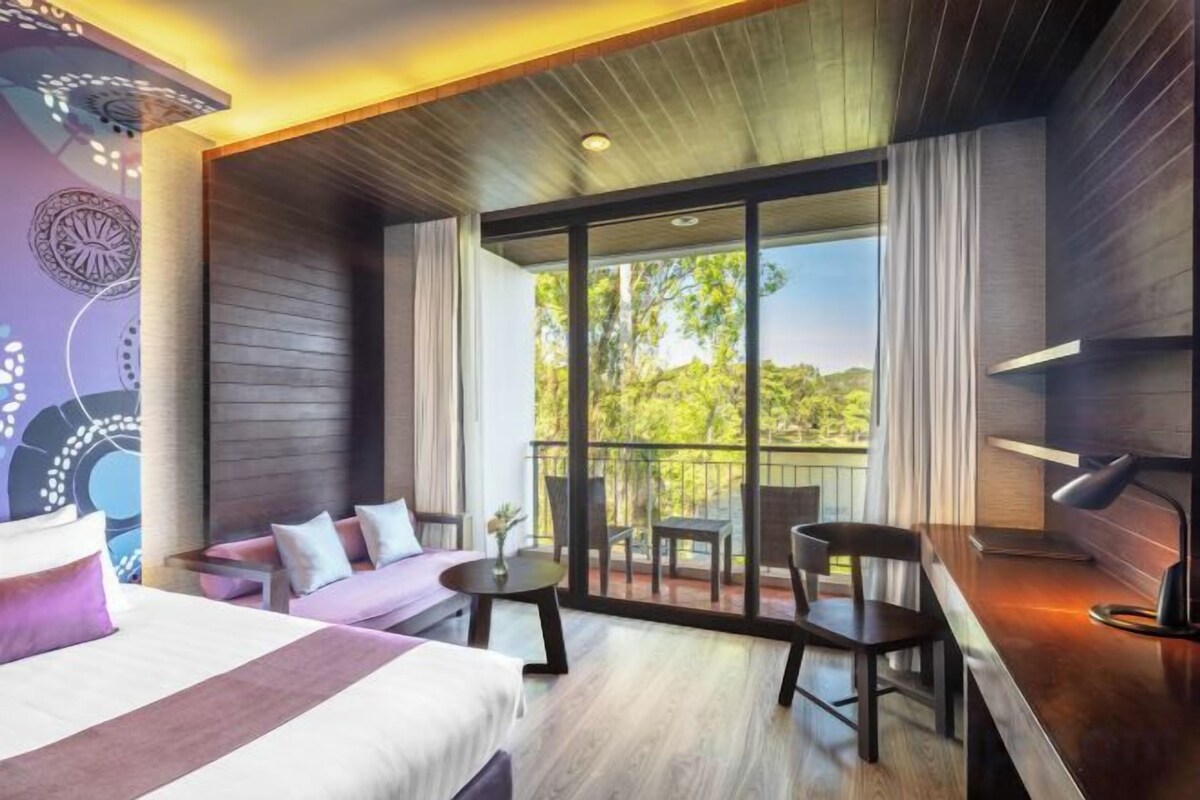 In-room safe, desk, blackout curtains, free cots/infant beds