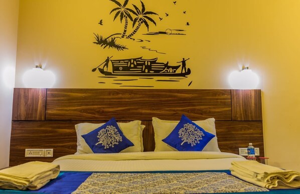 Deluxe-Zimmer ( A/C ) | Zimmersafe, Schreibtisch, Zustellbetten, kostenloses WLAN