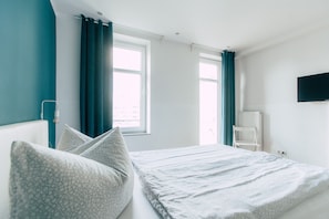 Individually decorated, individually furnished, blackout curtains - Hentschels Apartments (Leipzig)