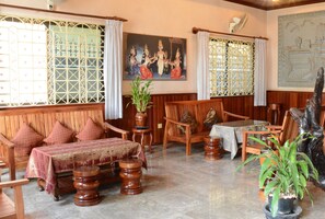 Zona de estar del vestíbulo