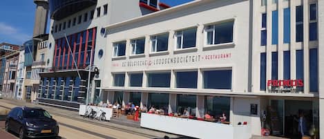 Voorkant van accommodatie