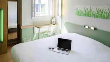 Chambre Double | Bureau, chambres insonorisées, Wi-Fi gratuit