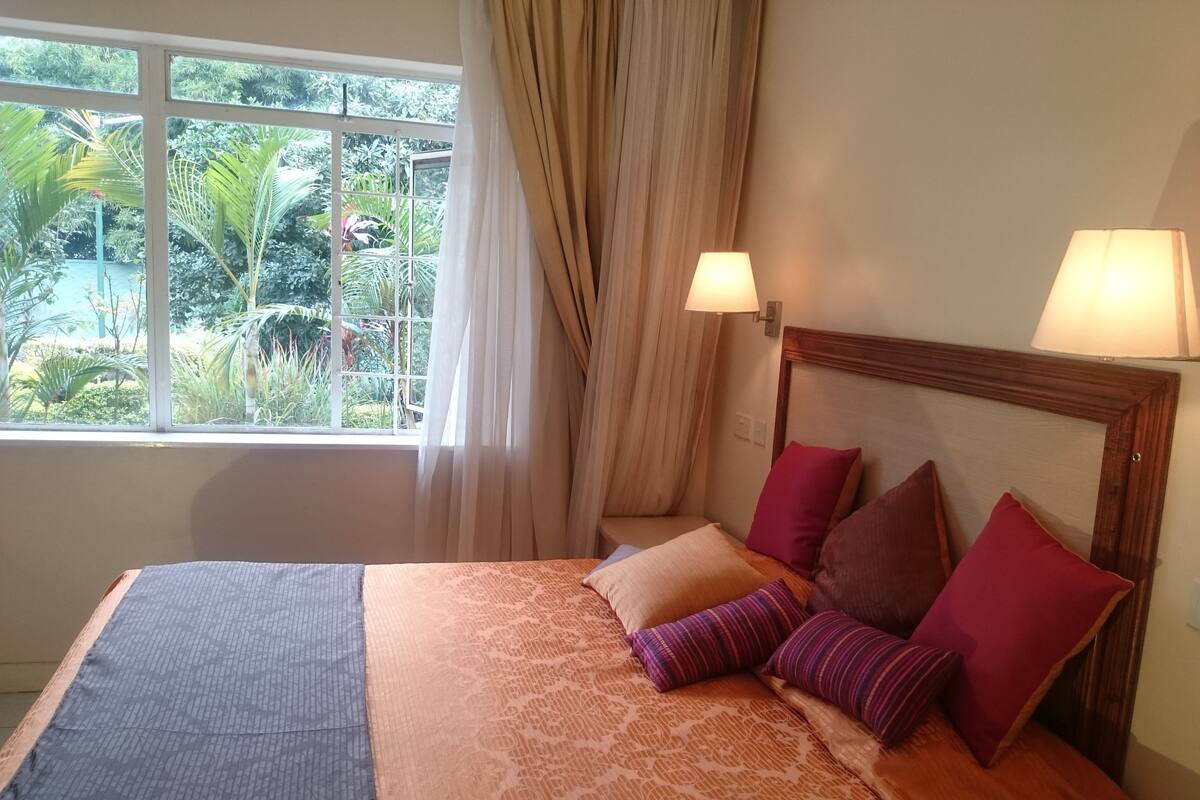 Superior Room, Kitchenette, Garden View | Premium bedding, in-room safe, desk, iron/ironing board (on request)