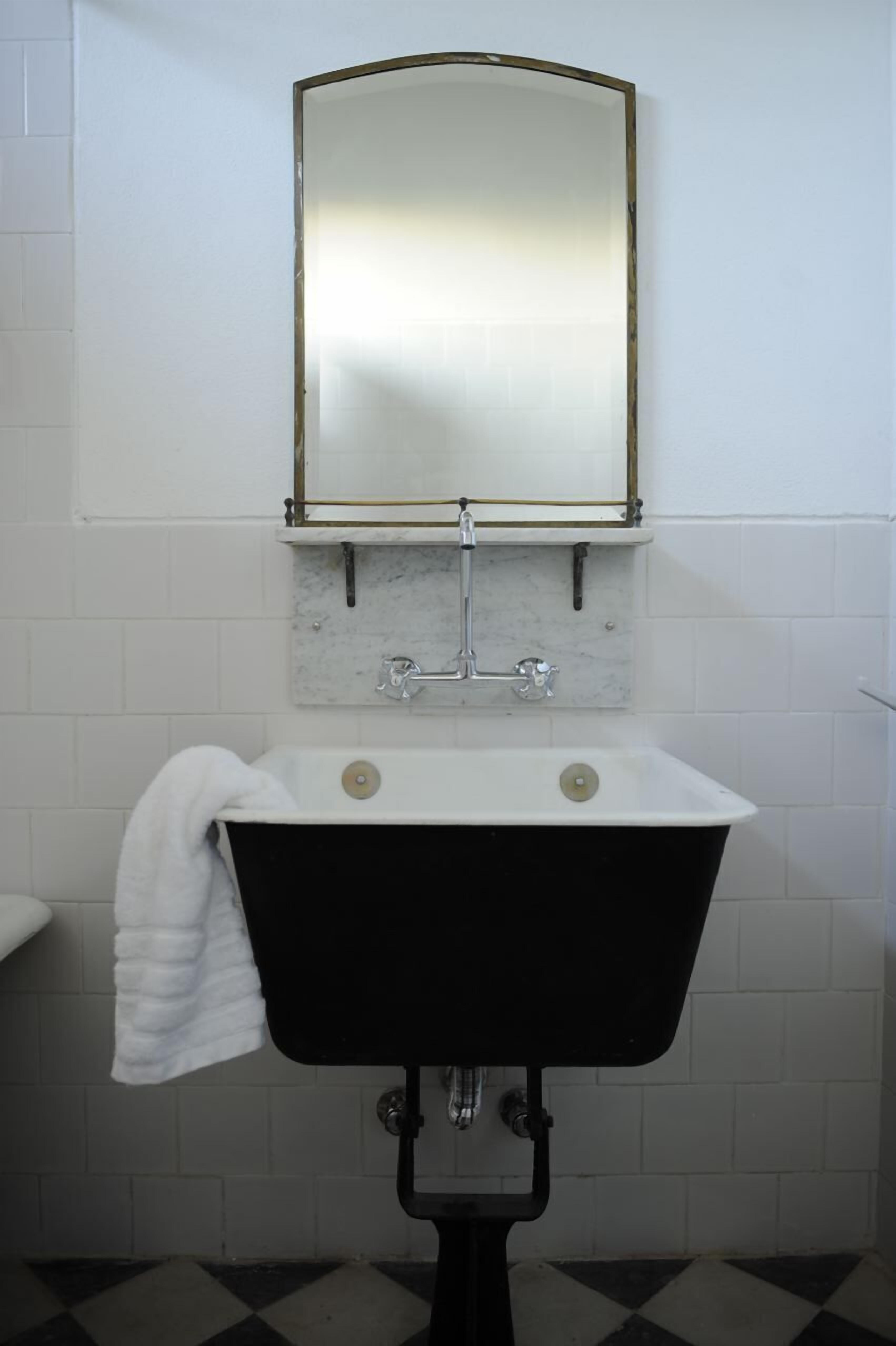 combined shower/bathtub, free toiletries, hair dryer, dressing gowns