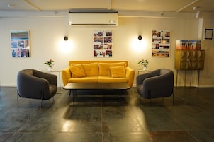 Sala de estar en el lobby