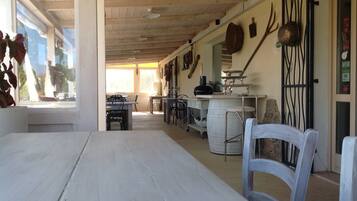 Breakfast served, local cuisine