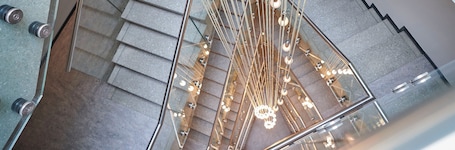 Staircase. Hotel Hottingen