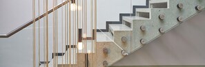 Handrails in stairways - Hotel Hottingen (Zürich)