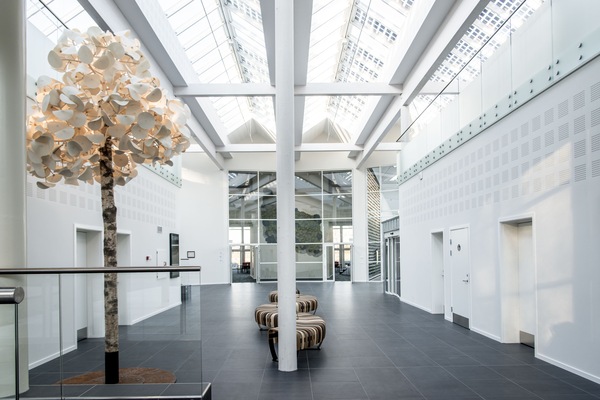 Interior entrance