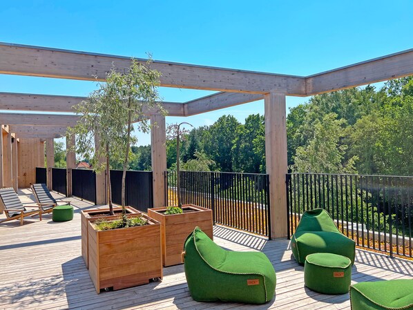 Rooftop terrace - Hotel GSH (Ronne)