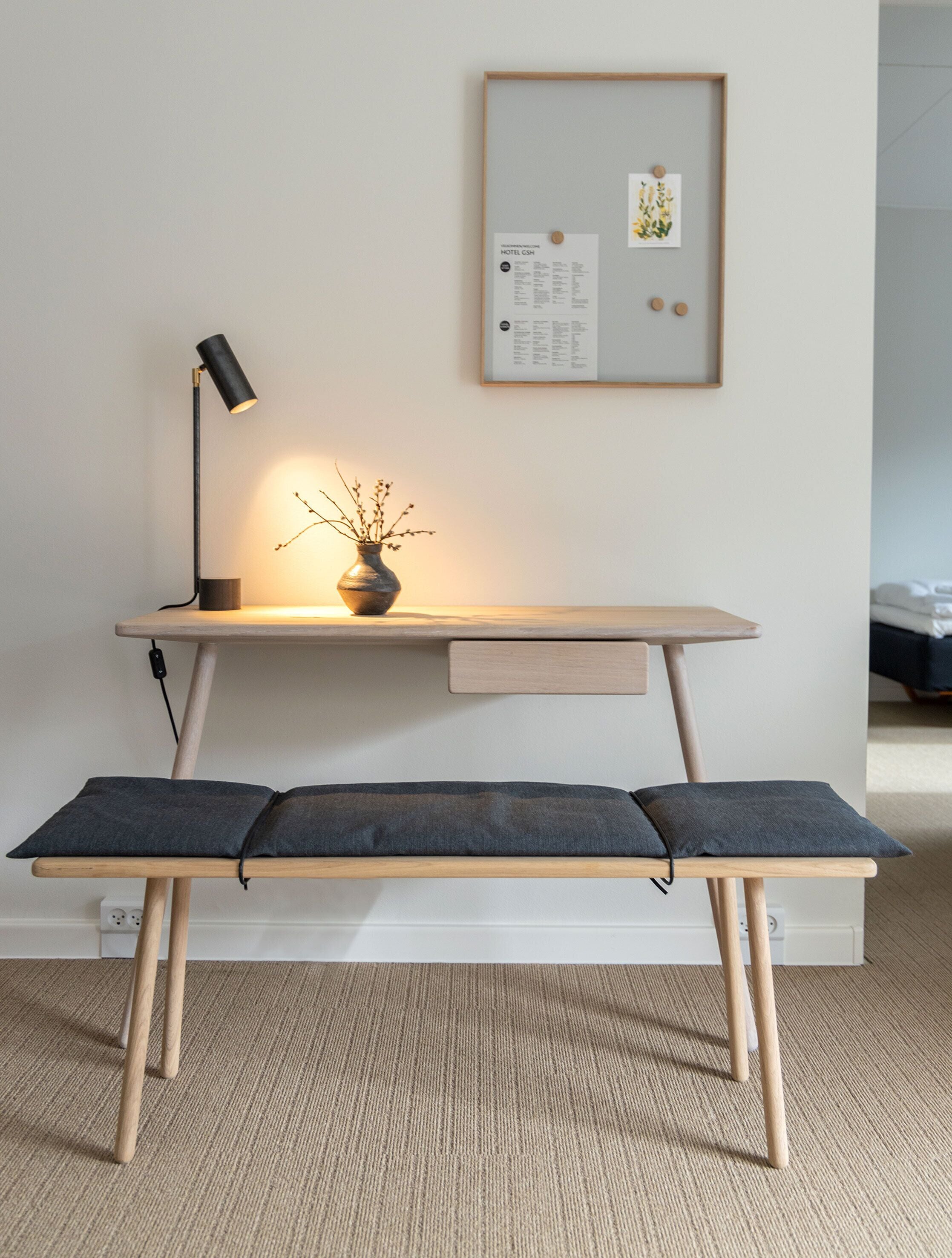 1 bedroom, hypo-allergenic bedding, desk, iron/ironing board