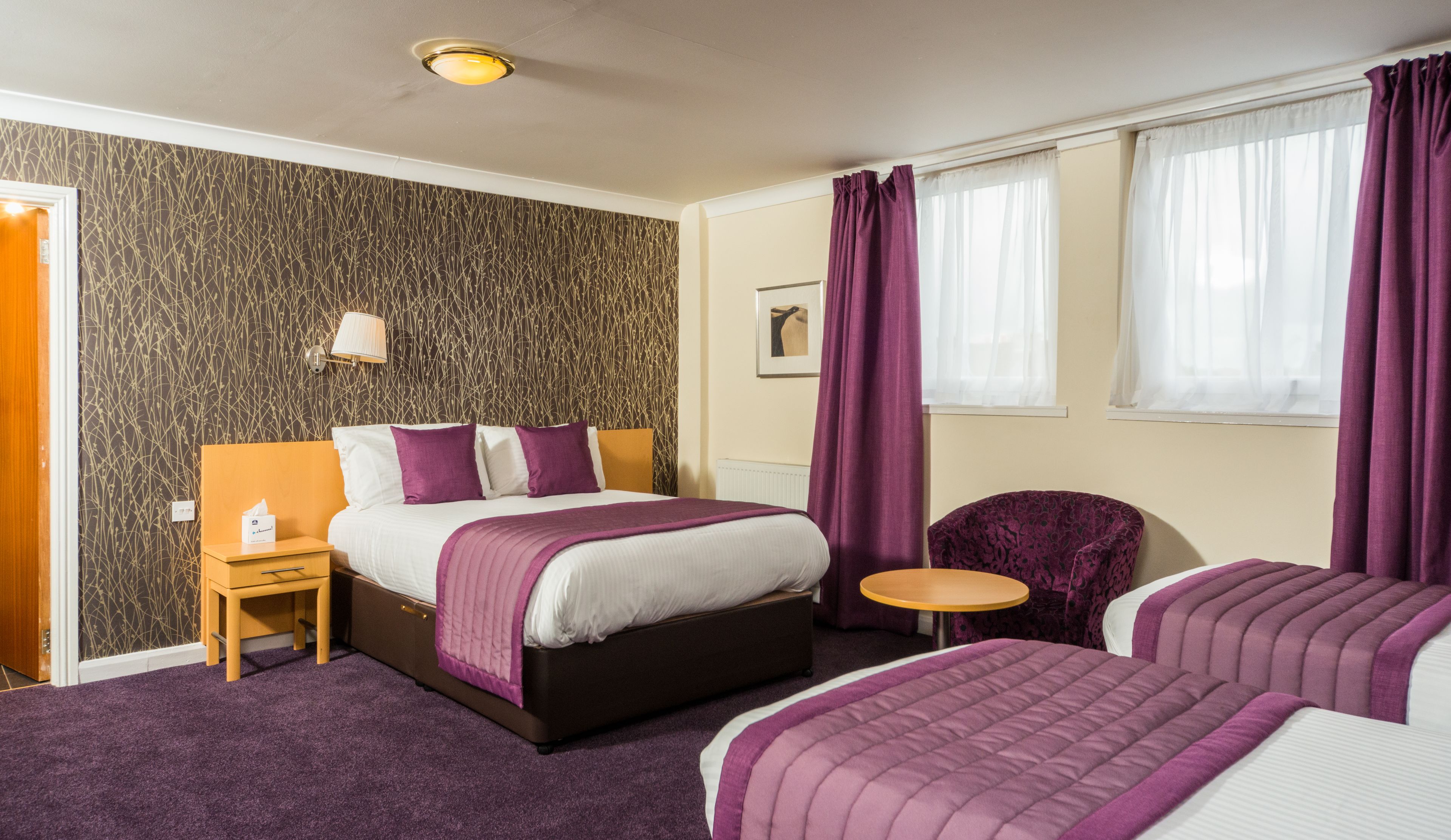 1 bedroom, in-room safe, desk, iron/ironing board (on request)