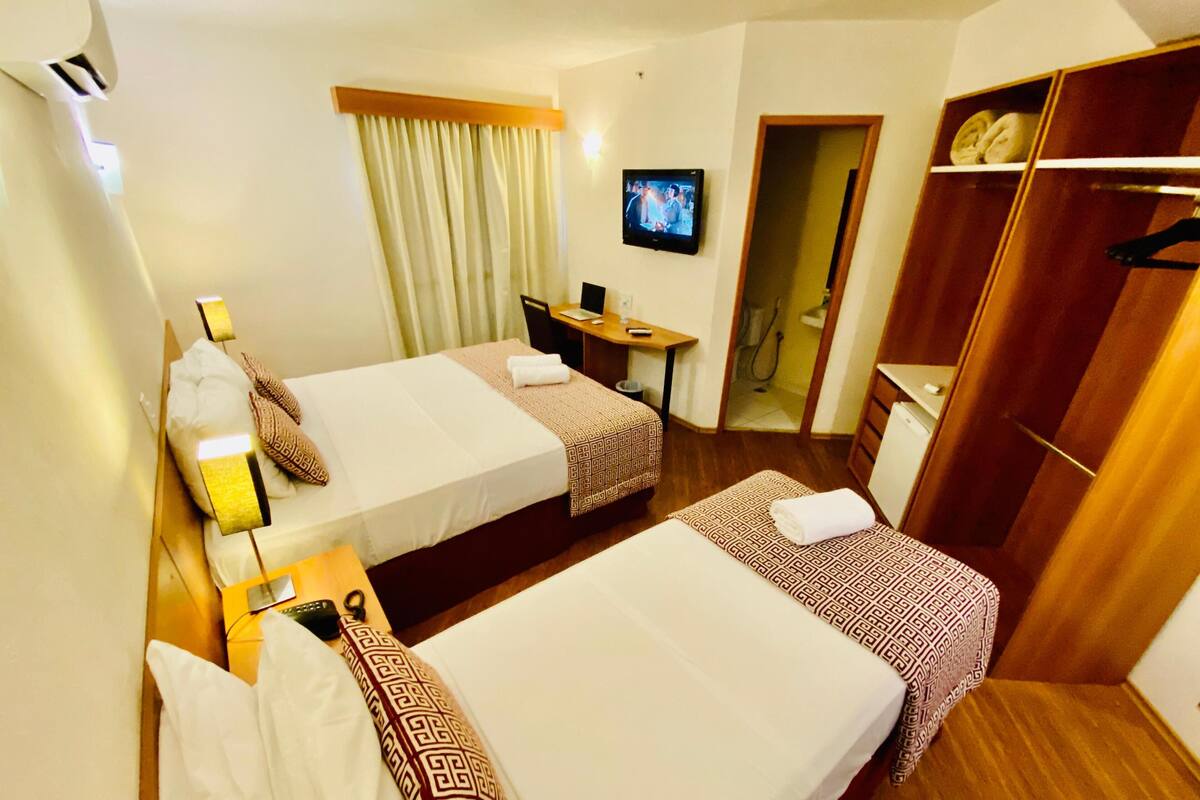 Minibar, in-room safe, desk, blackout drapes