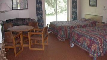 Standard Double Room, 2 Double Beds, Garden View | Free WiFi