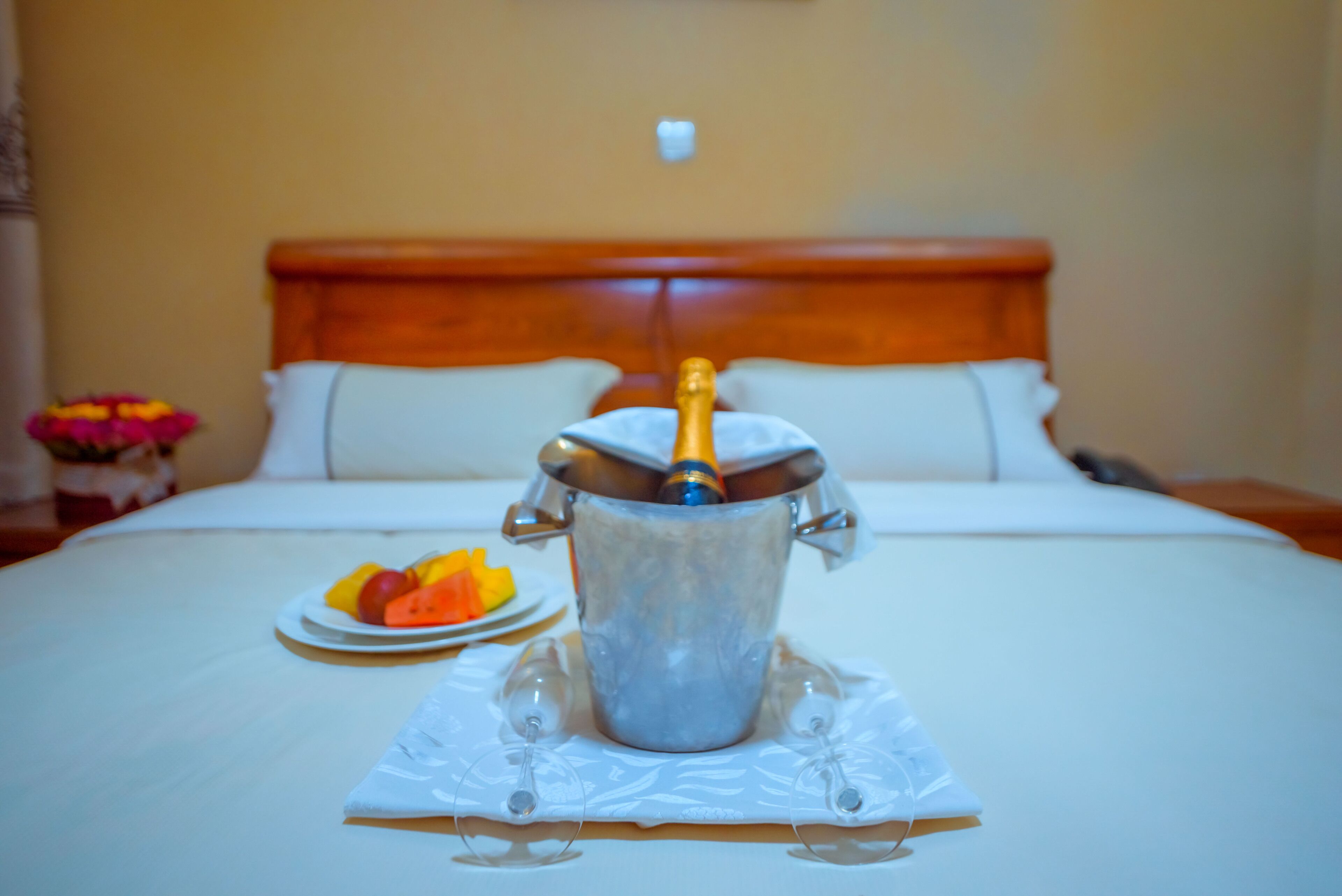 Habitación ejecutiva doble de uso individual | 1 dormitorio, ropa de cama de alta calidad, minibar y caja fuerte