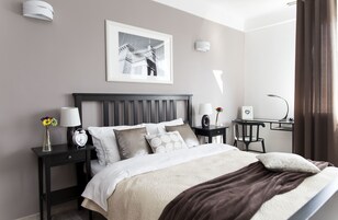 Comfort Apartment, 2 Bedrooms, Kitchen | Living area | Flat-screen TV