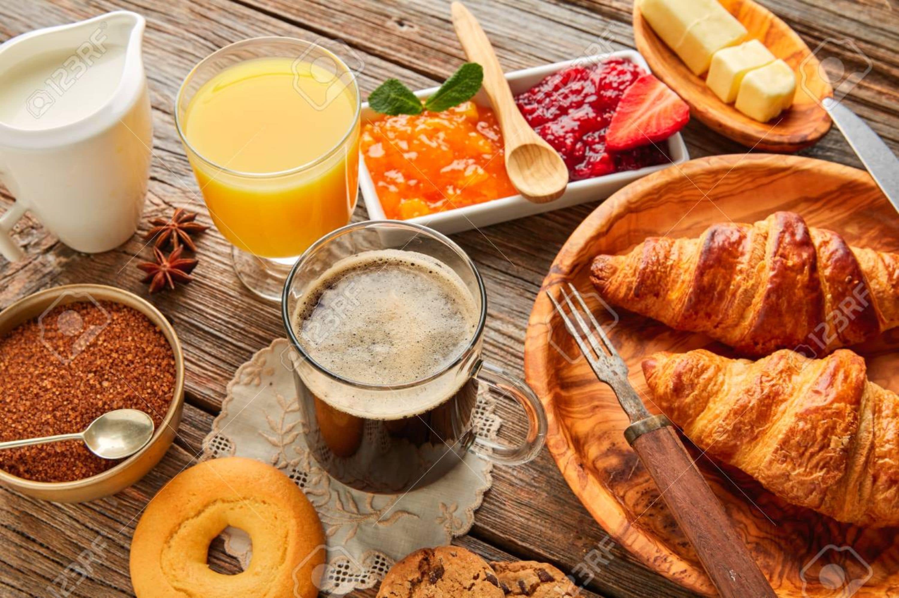 daily continental breakfast (eur 9.00 per person)