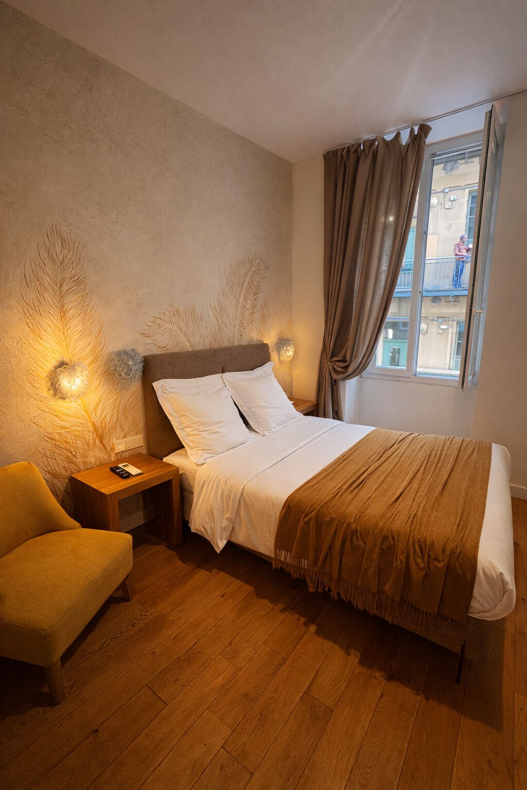 Klassieke kamer | Hypoallergeen beddengoed, geluiddichte muren