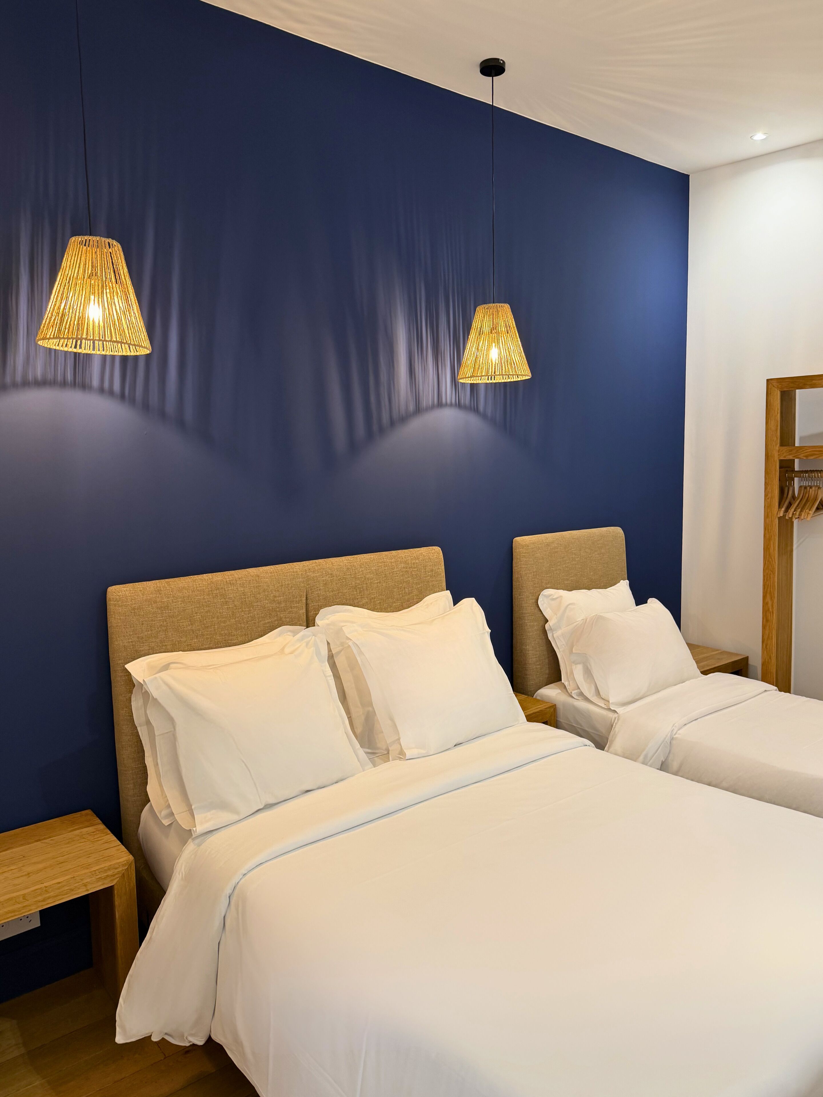 Chambres insonorisées, fer et planche à repasser, Wi-Fi gratuit