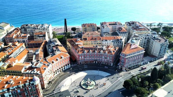 Façade de l’hébergement