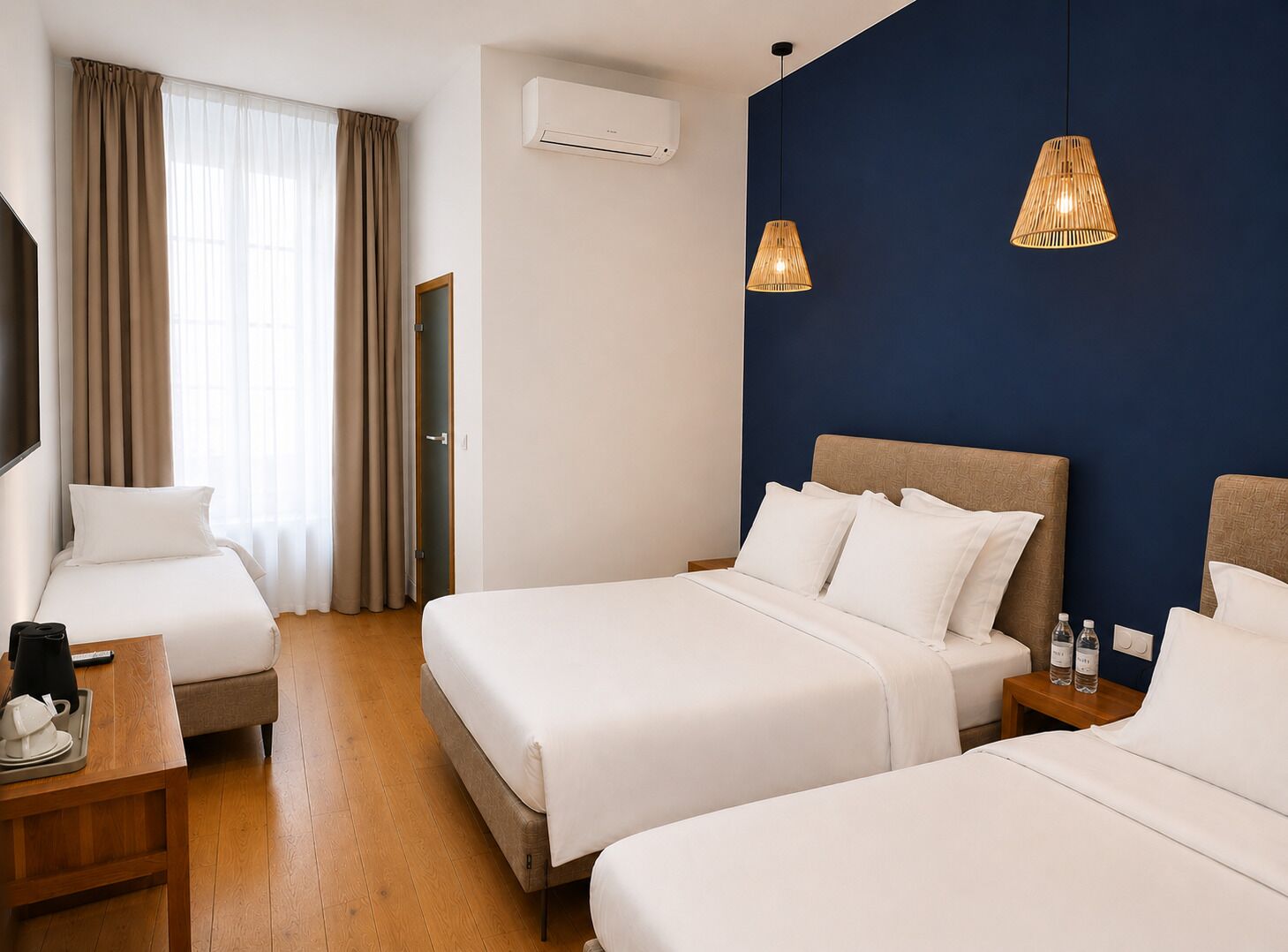 Family Room | Soundproofing, iron/ironing board, free WiFi, bed sheets