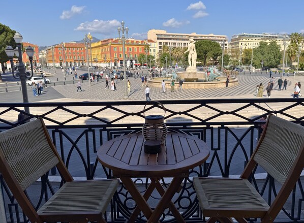 Junior Suite Massena with balcony | Balcony view