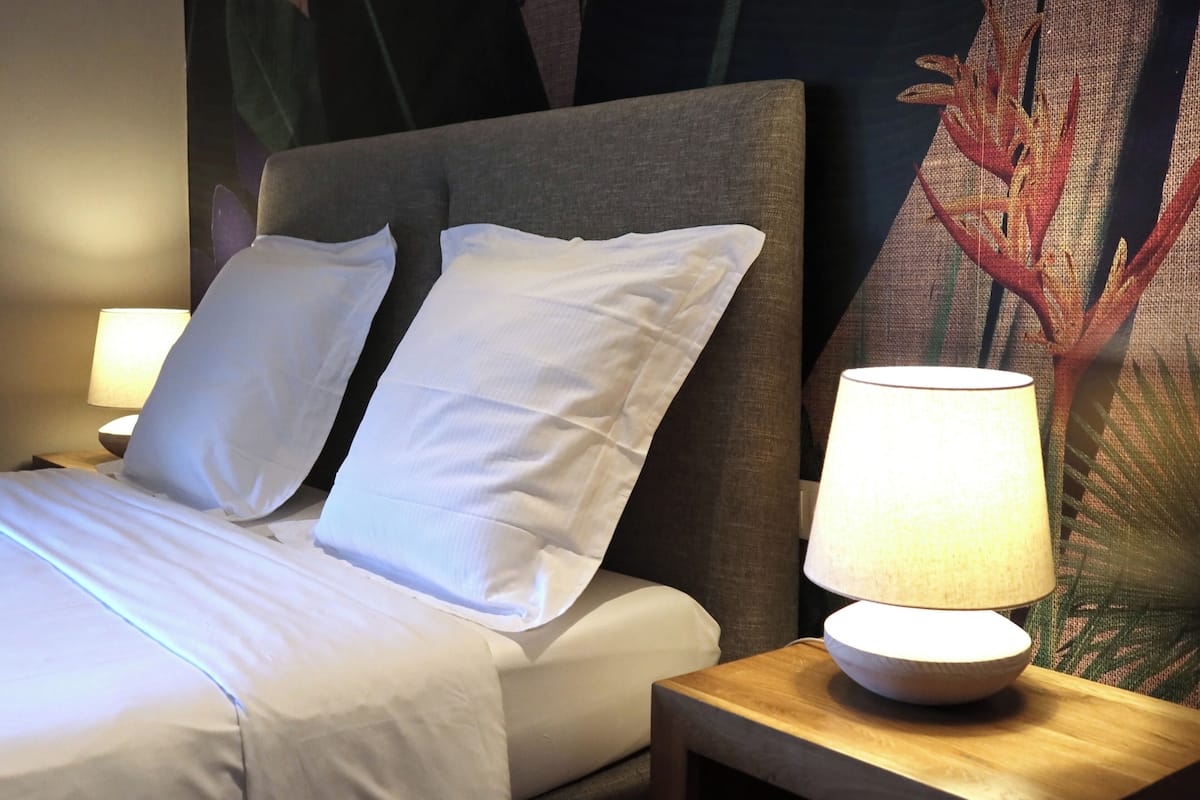 Chambres insonorisées, fer et planche à repasser, Wi-Fi gratuit