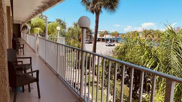 Suite - strandudsigt | Balkon