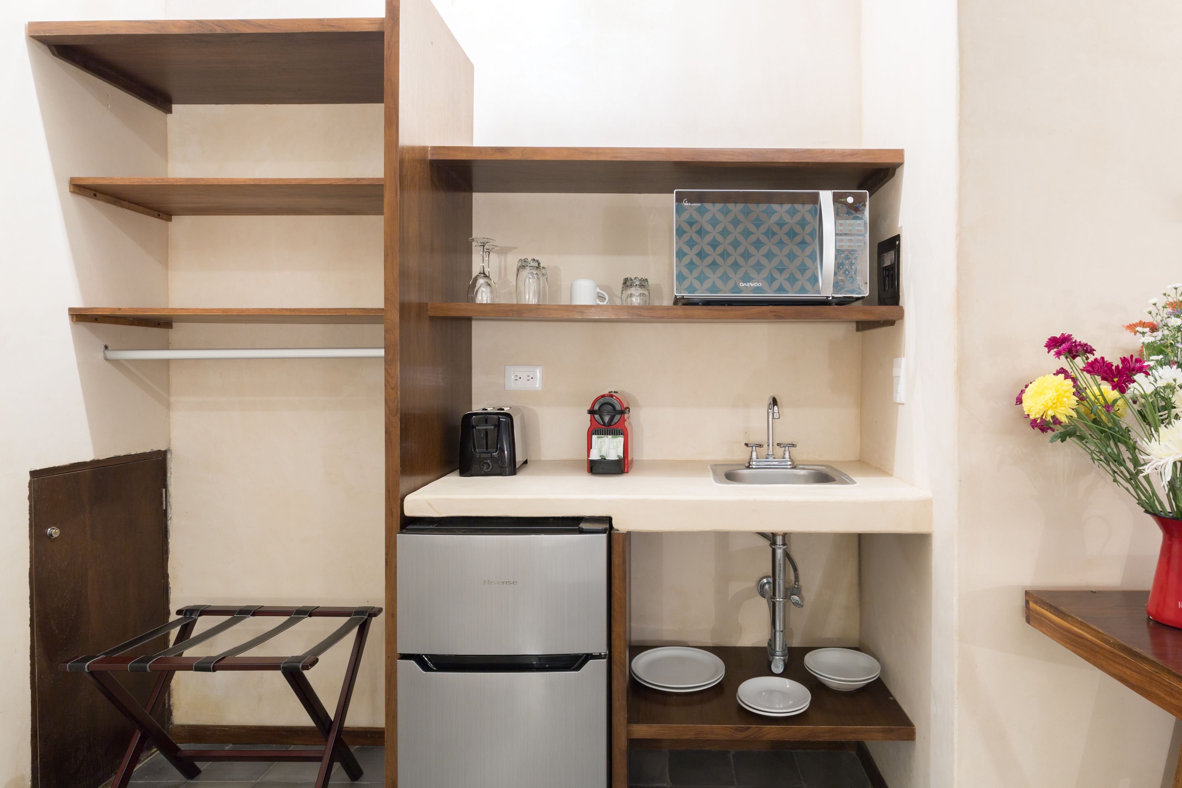 luxury room | mini fridge