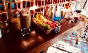 Petit déjeuner continental compris tous les jours