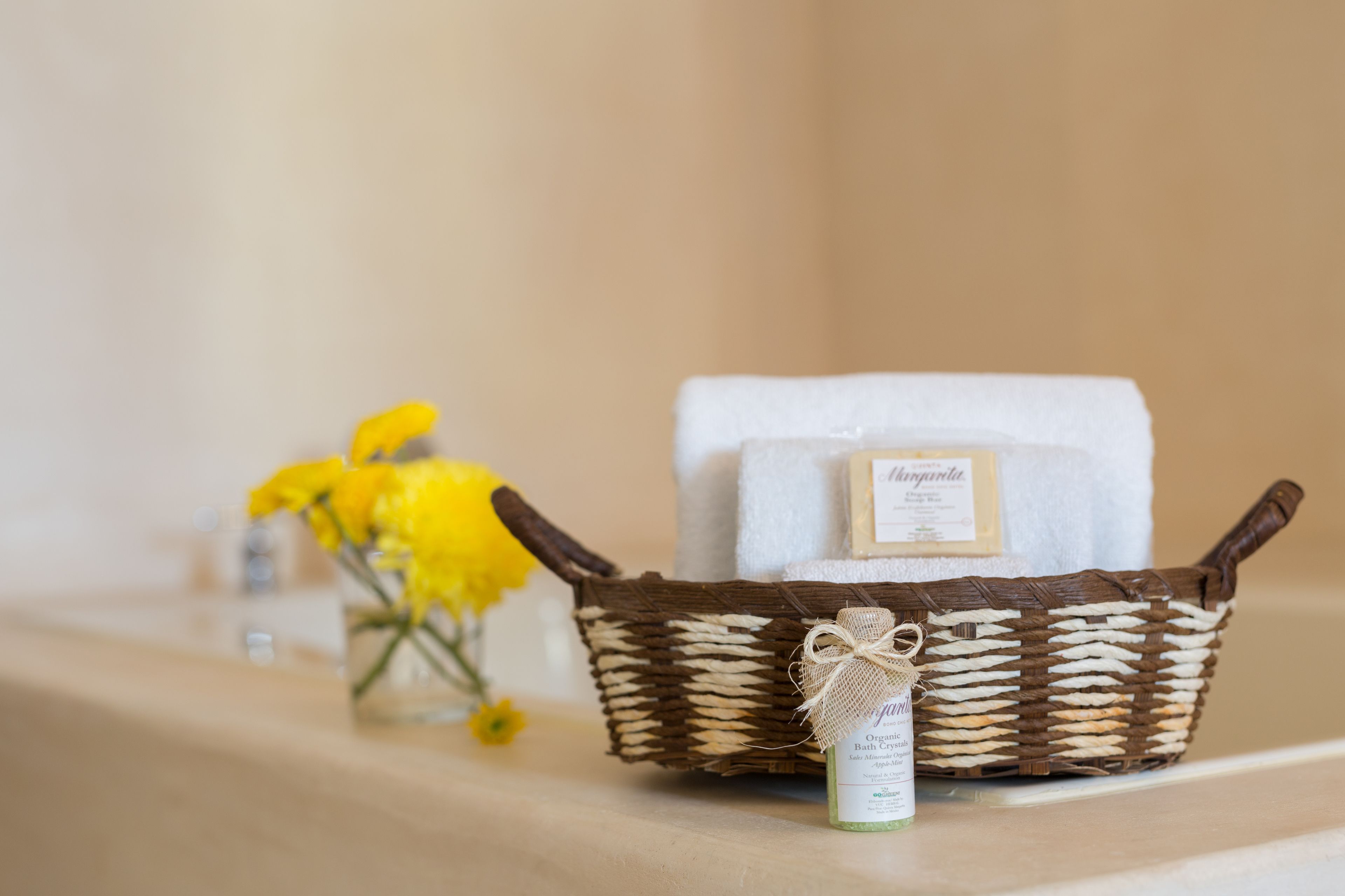 luxury room, 1 king bed with jacuzzi | bathroom amenities | shower, eco-friendly toiletries, towels, soap