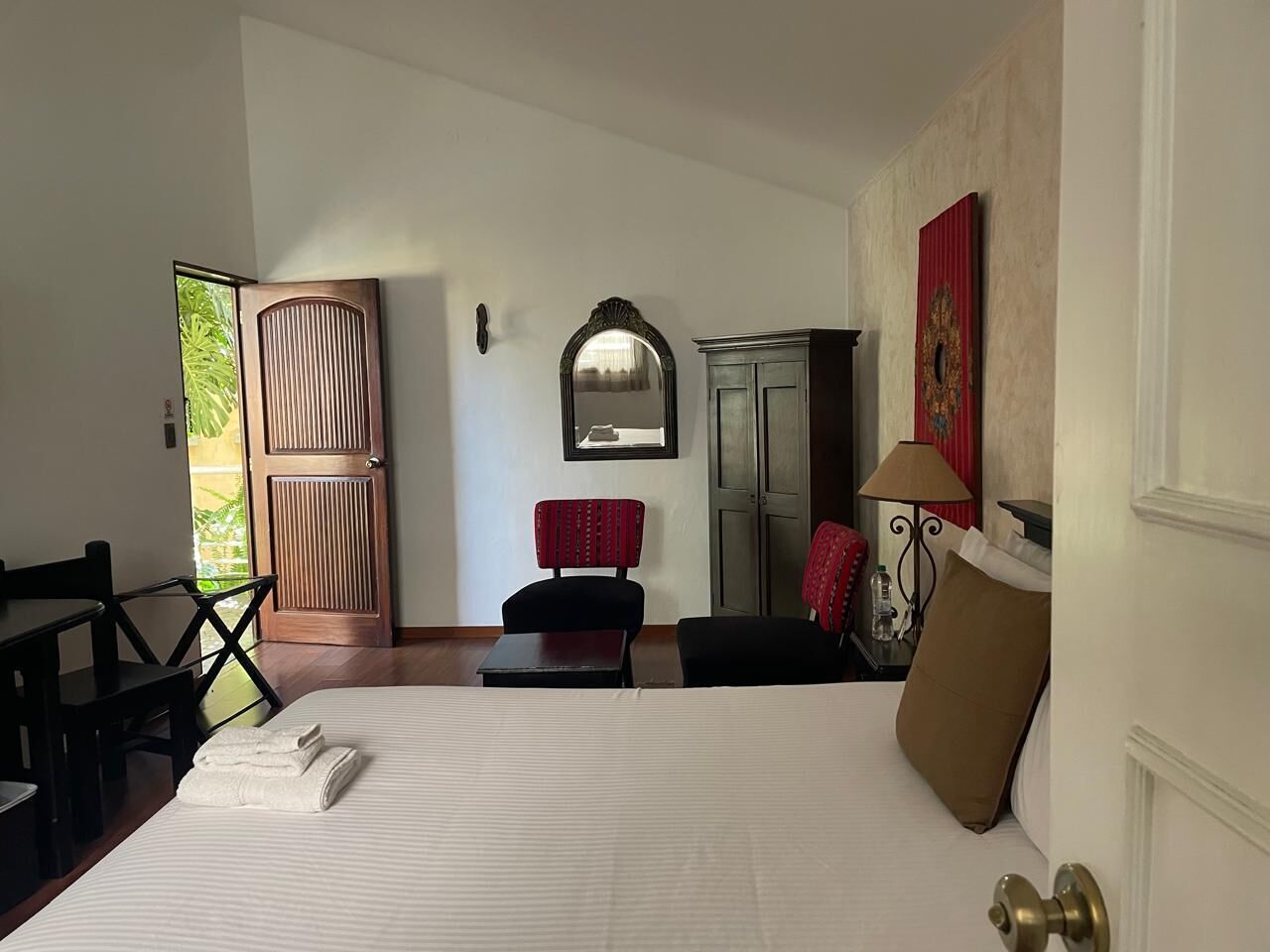 Skrifborð, straujárn/strauborð, ókeypis þráðlaus nettenging