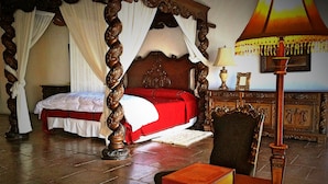 Premier suite, 1 kingsize bed, bubbelbad, in toren