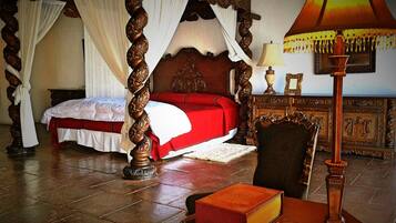 Premier Suite, 1 King Bed, Jetted Tub, Tower | 1 bedroom, desk, iron/ironing board, free WiFi