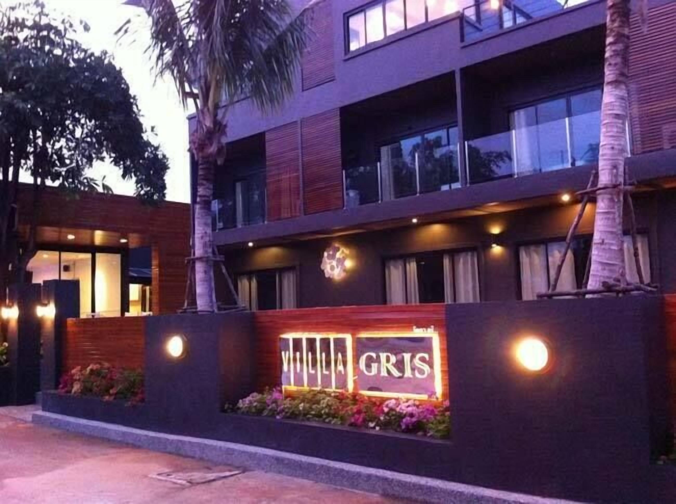 front of property – evening/night