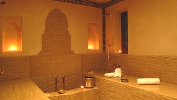 Couples treatment room(s), steam room, Turkish bath/hammam