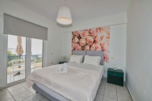 Chambre Double ou avec lits jumeaux, vue mer | Coffres-forts dans les chambres, chambres insonorisées