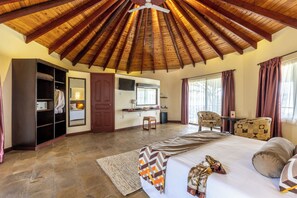 In-room safe, desk, bed sheets - Sentrim Elementaita Lodge (Gilgil)