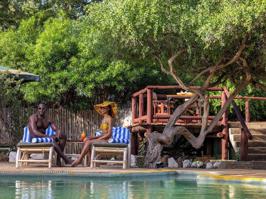 Outdoor pool