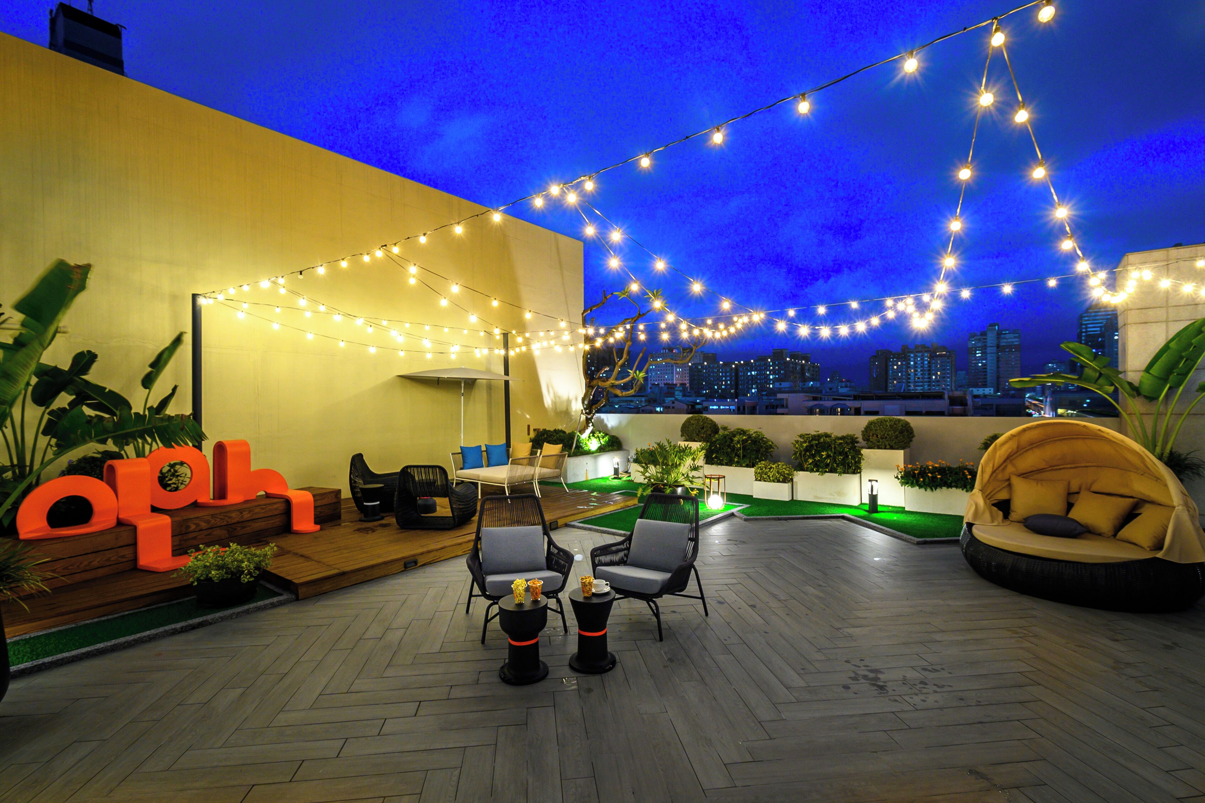 rooftop terrace