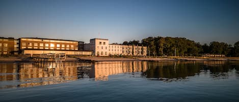 Overnatningsstedets facade