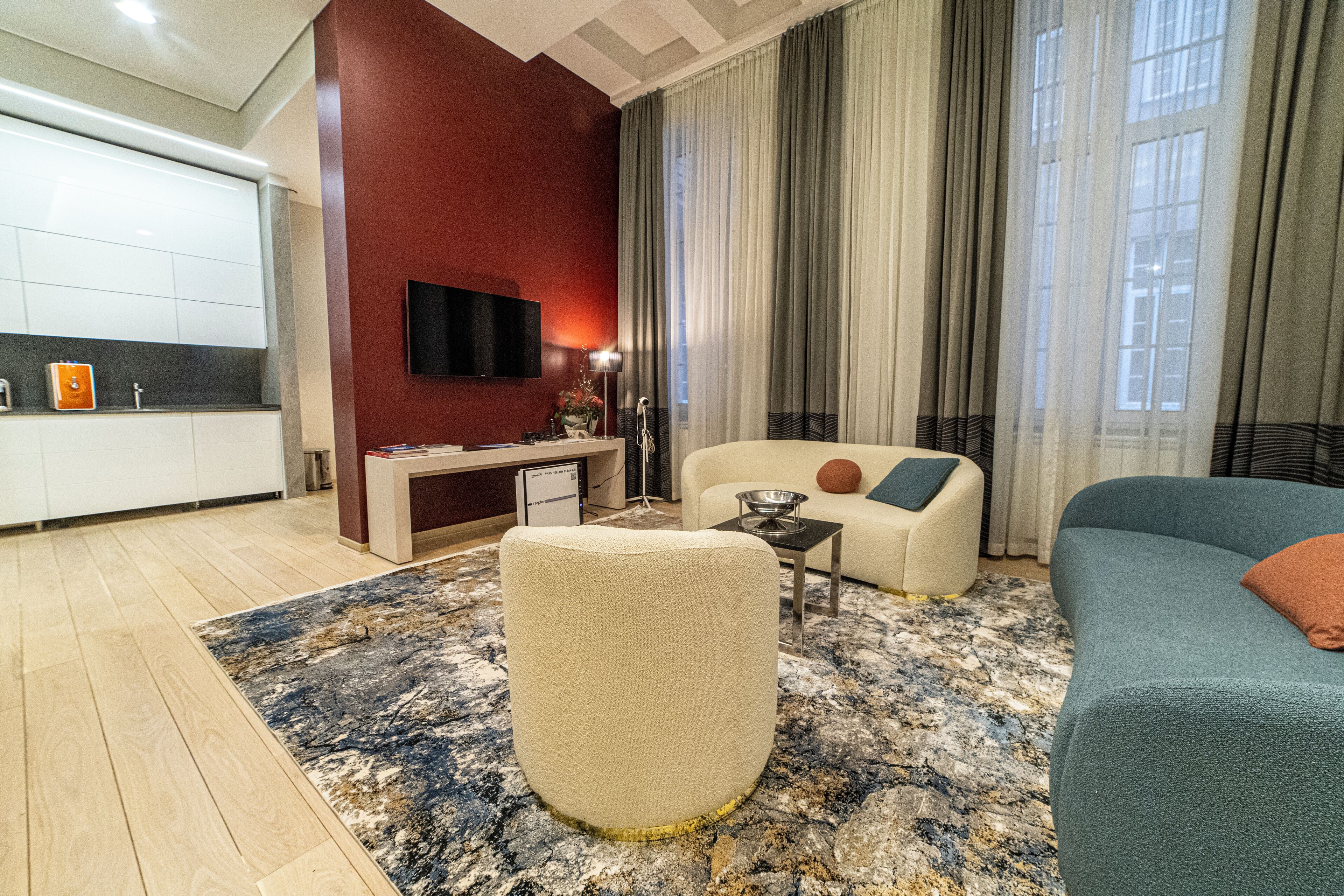 Apartment, 2 Schlafzimmer | 1 Schlafzimmer, Minibar, Zimmersafe, individuell dekoriert