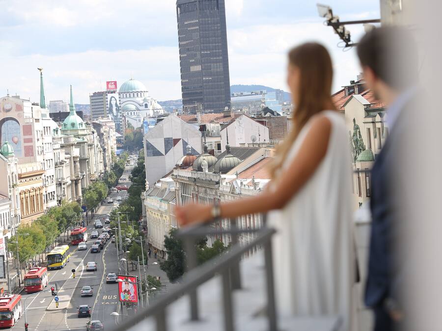 Suite Grand, 1 camera da letto | Terrazza/patio