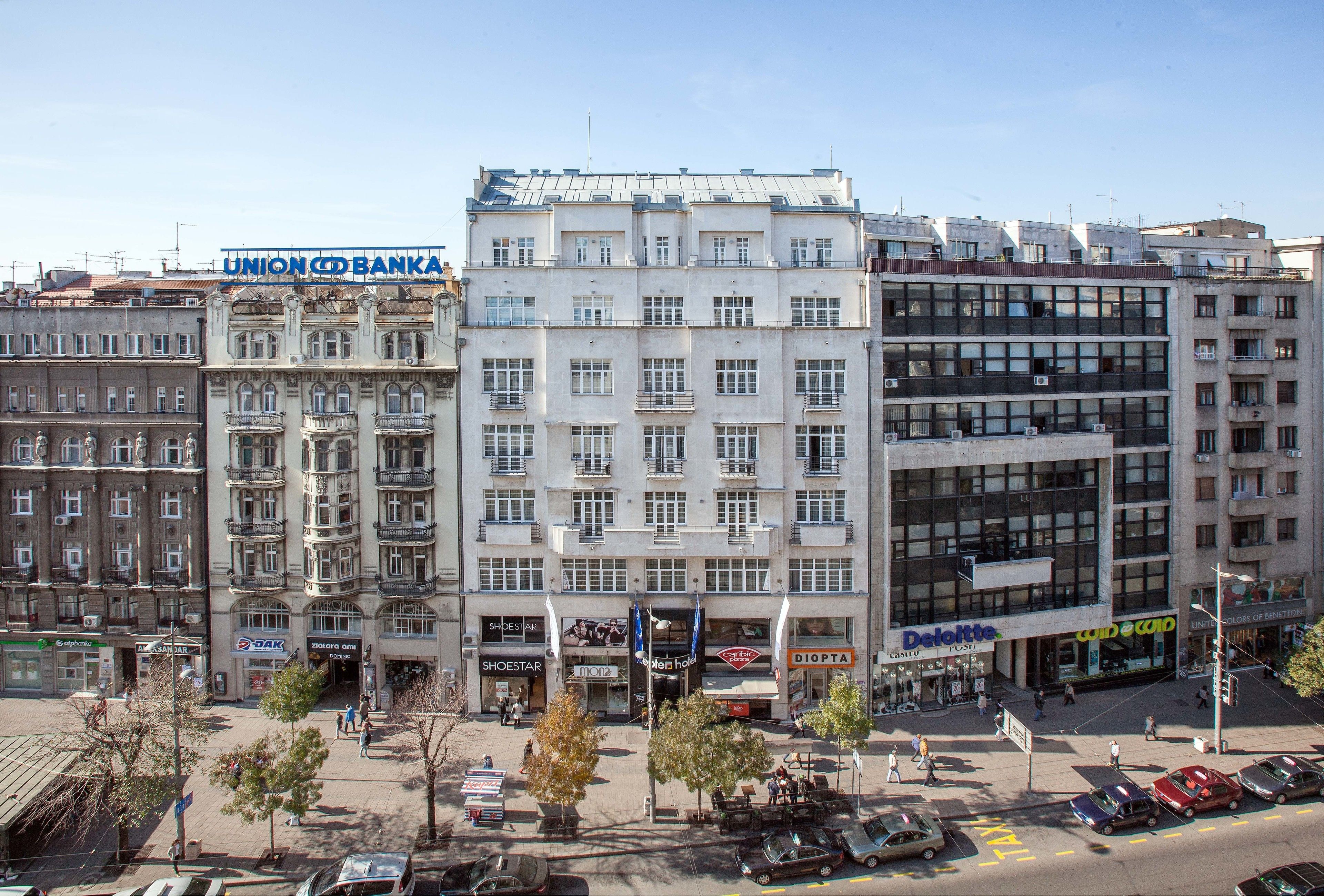 Fassade der Unterkunft