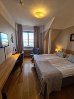 Double Room | Desk, blackout drapes, iron/ironing board, free WiFi