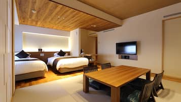 奢華客房, 非吸煙房 (Japanese Western) | 客房內保險箱、書桌、免費無線上網、床單