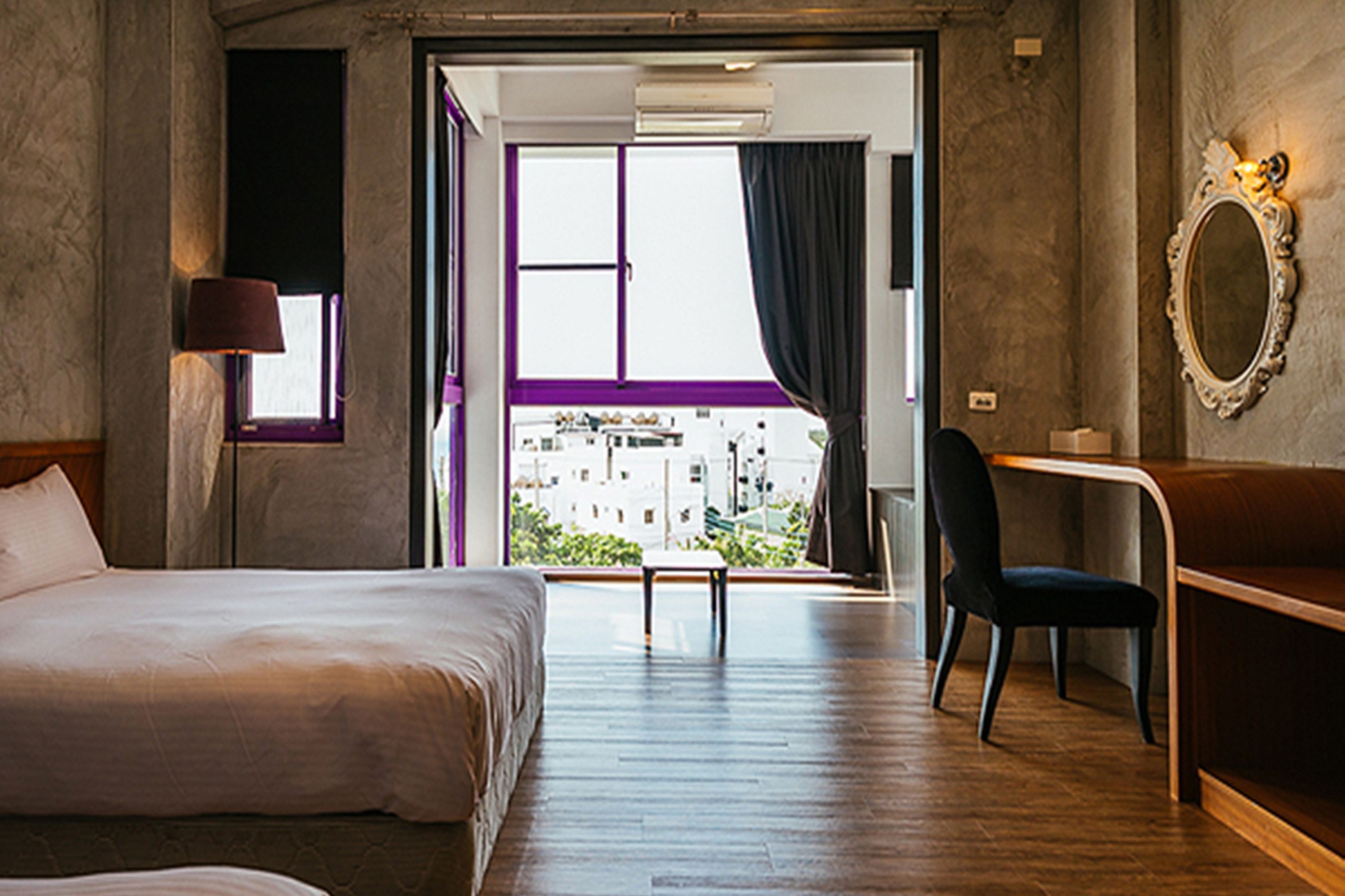 quadruple room, 2 double beds, ocean view | desk, blackout curtains, free cots/infant beds, free wifi