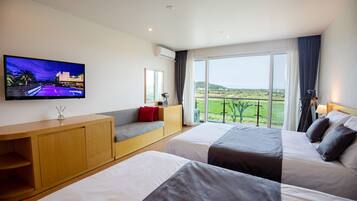 Superior Twin Room, Garden View | Blackout drapes, free WiFi